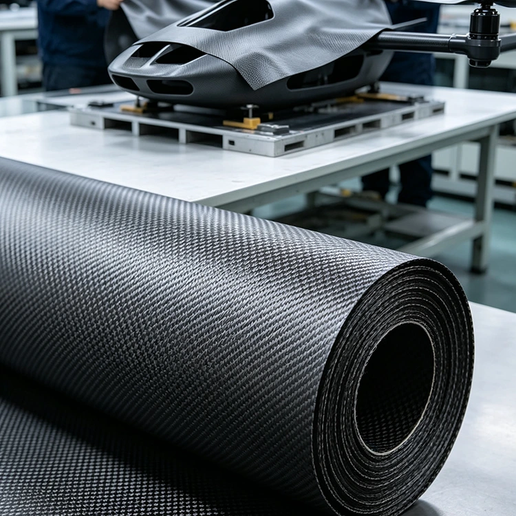Custom Fire-Resistant Carbon Fiber Cloth